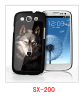 wolf picture Samsung cover 3d,pc case rubber coated,multiple colors available