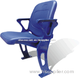 Merit ergonomic fixed seating stadium chair stadium seat plastic chair