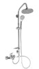 Chrome plated stainless steel body large head shower durable and quality