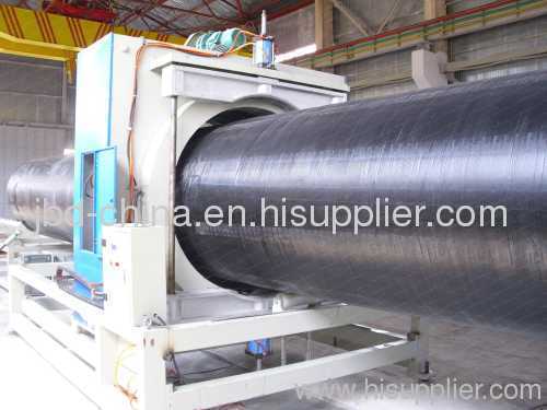 PE water supply and gas pipe extrusion machine