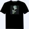 Starry-light 5.2USD Custom sound activated led t shirt wholesale