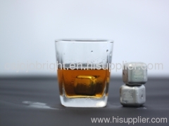 stainless steel ice cube