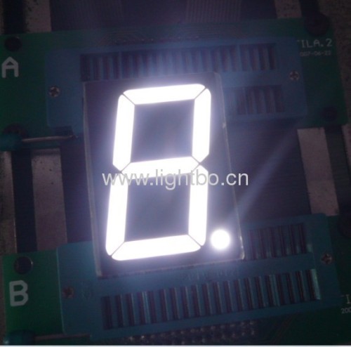 Pure White 1.2-inch Anode seven segment led display for digital indicator