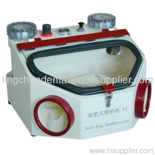 Supply dental twin pen sandblaster