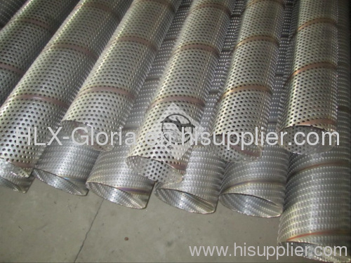 galvanized perforated tubes