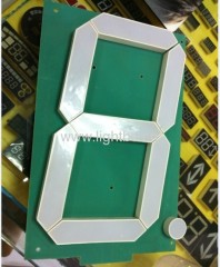 10 inches Large size seven segment led displays for indoor or semi-outdoor use