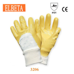 Yellow Nitrile Gloves