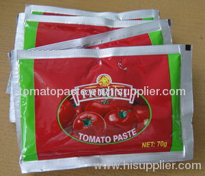 sachet tomato paste