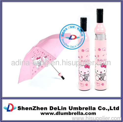 promotion sun bottle umbrella