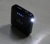 Mini power bank with LED torch