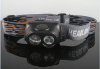 1W LED+3 white LED +1 Red LED headlamp