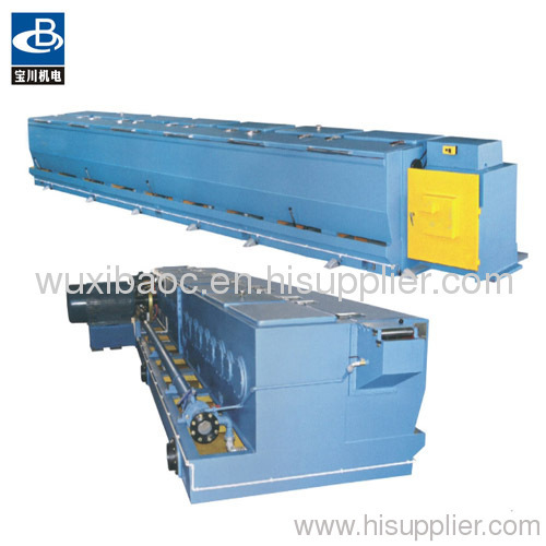 Bare copper rod breakdown machine