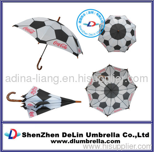 sport straight football umbrella