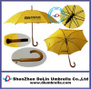 yellow promotional/advertising striaght umbrella