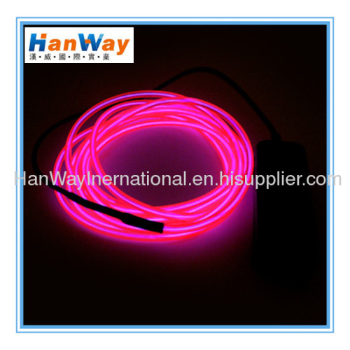 Neon EL Wire Pink Light Decoration