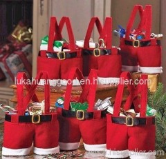 Christmas wedding candy bags