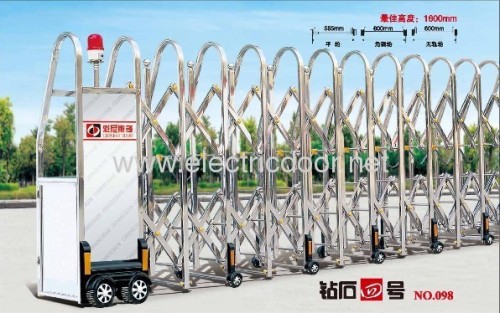 main entrance automatic retractable sliding gate