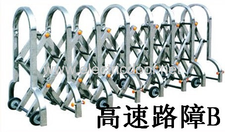 Electronic automatic barrier gate road traffic barrier