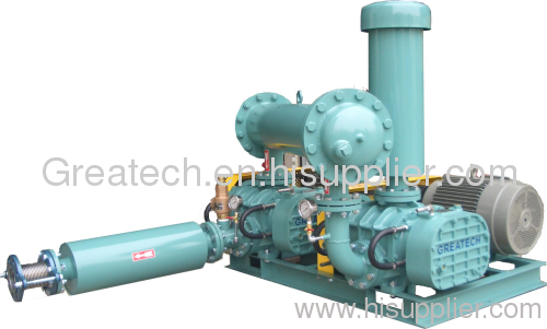 Greatech High Pressure Positive Displacement Roots Blower