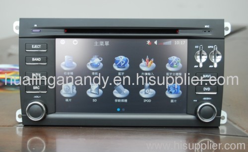 car dvd player for Porsche Cayenne