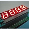 Super bright red 4 digit 0.56-inch seven segment led clock displays for digital clock indicators