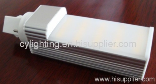 5W Aluminum 35mm×35mm×123mm G24 LED Horizontal Plug Light
