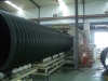 HDPE large diameter hollow wall winding pipe extrusion machine