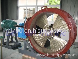 controllable pitched tunnel thruster