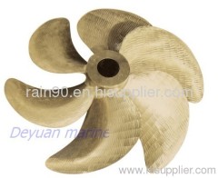 6blades marine propeller
