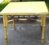bamboo table