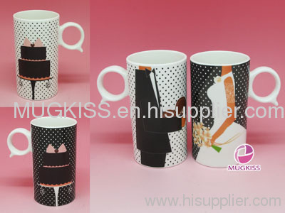 wedding gift item promiss mug heart shaped lovers mug beautiful love gift unique shape mug