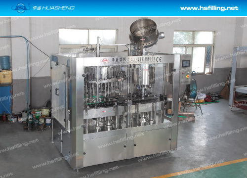 Glass Bottle Filling/Capping 2-in-1 Machine ( Metal Crown Cap)