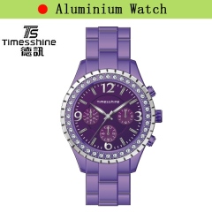 nickel free plating fashion watch for girl with japan movt