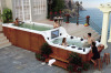 Garden outdoor spa pool