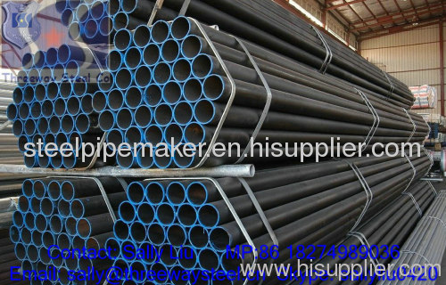 ASTM A53 Welded ERW Black Steel Tube