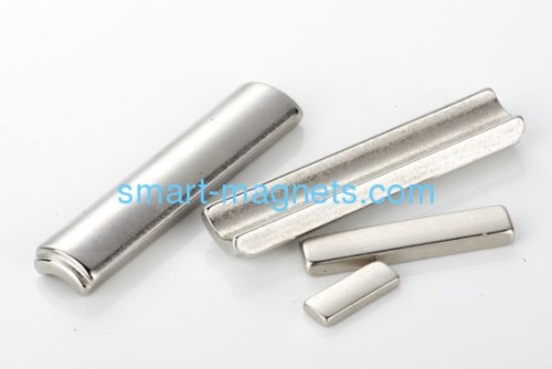 Sintered NdFeB arc magnet nickle