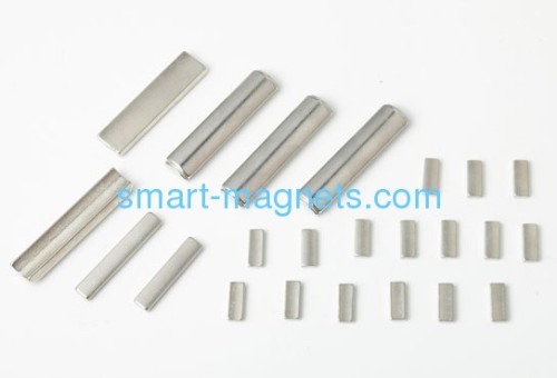 Sintered NdFeB tile magnet nickel