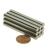 Neodymium cylinder magnet nickel coating