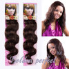 Top quality 100% Brazillian human hair weft product wholesale