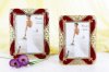 Baroque Zinc Alloy Rhinestones Inlayed Epoxy Photo Frame