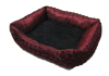 pet bed with rose (black)