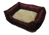 pet bed with rose (cream)