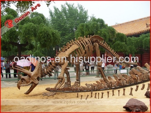 Life Size Artificial Dinosaur Fossil Model