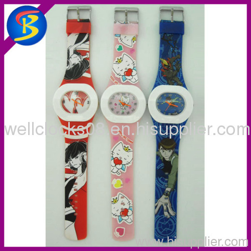 Cute cheap plastic watch WL1830