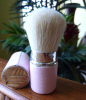 Retractable Brush with Wooden Handle