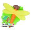 SEA047 Dragonfly shaped animal TPR OEM eraser, Eco - friendly animal shaped erasers