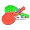 SEP006 Tennis Racket shaped sport TPR 3D eraser, promotional sport erasers