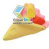 SFD057 Sandwich shaped fast food TPR silly eraser