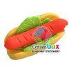 SFD061 Hotdog shaped fast food TPR school eraser