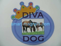 refrigeratory magnet photo frame